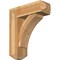 Ekena Millwork Thorton Craftsman Rough Sawn Bracket w/ Offset Brace, Western Red Cedar, 8"W x 24"D x 28"H BKT0806X24X28THR04RWR - alternate 1
